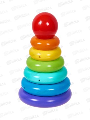 Пирамида &quotXL&quot 22см 7 деталей (в сетке) (У592) У1061  *24