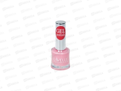 Lavelle Лак для ногтей Gel Polish 10мл тон №07 нежный коралл-розовый