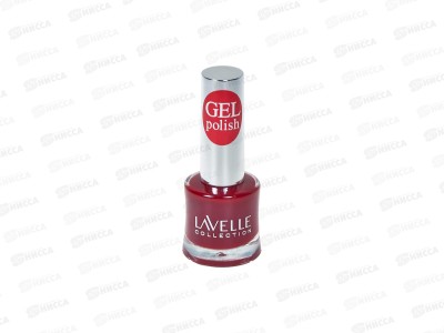 Lavelle Лак для ногтей Gel Polish 10мл тон №18 бордово-красный