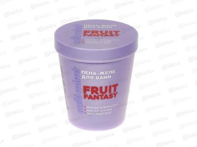 Кафе Мими CLS Пена желе для ванн Fruit Fantasy 200мл 566607 *12