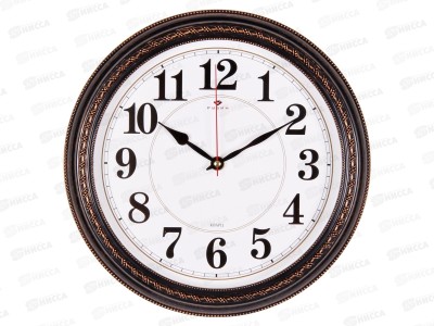 Часы настенные &quot21 Век&quot 2950-002 28,5 Классика Рубин черный с бронзой