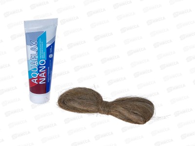 Паста для льна AQUAFLAX Nano  80г тюбик + лён 20г *50