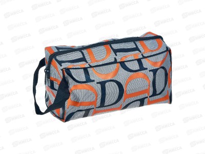 Косметичка на замке №19-0117-10 ткань *10
