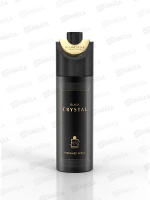 Milestone парфюмированный дезодорант женский Black Cristal 200мл *12
