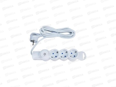 Удлинитель СПУТНИК Mi305 1.5м  5 розеток, ПВС 3*1мм *30