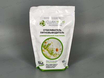 CLEAN HOME Отбеливатель пятновыводитель/ очиститель 10в1 800г  *8