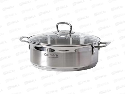 Сотейник &quotORION&quot 4,0л, 26см со стеклянной крышкой, ORN-STP4026G