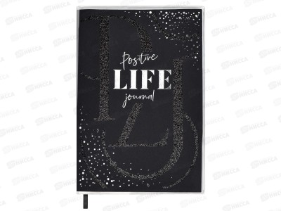 Записная книжка ФЕН А6+, 96л, Escalada, Мысли позитивно, черный 60795