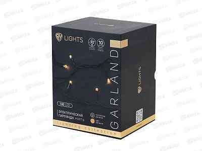 Гирлянда 10м для улицы 100LED вьюн 351-772 г
