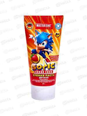 УМКА MASTER DENT зубная паста детская sonic Клубника 65г, 119125 *24