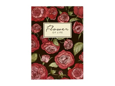 Книжка записная АКАД А5 160л Розы, 13495-EAC *20/320