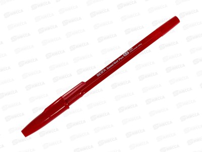 Ручка масляная  BEIFA Nanoslick красная. Изящная 0,5мм TA600TA927F03 *12