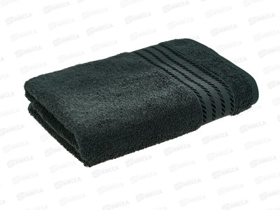 Полотенце махровое 70*130 ПЦ-3501-6350 Glimmer 19-3906 графитовый