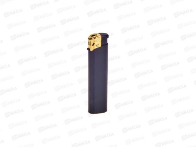 Зажигалка Pride E-102 Matt Black/Gold Cap 82041  *50