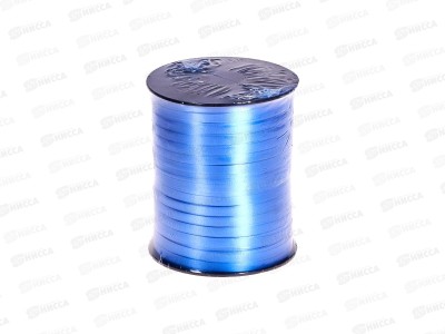 Лента подарочная Fiesta 5мм/500м синяя W-5 *1