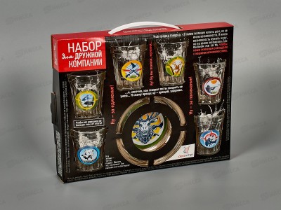 Набор подарочный 7 предметов 1210-Д В прицеле *6