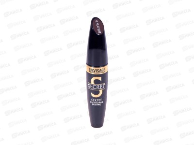 LUXVISAGE Тушь для ресниц Секрет роскошных ресниц коричневая *10