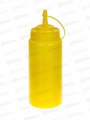 Емкость для соуса 450мл 20*6,5см Желтый, AST-002-EC-03Ж