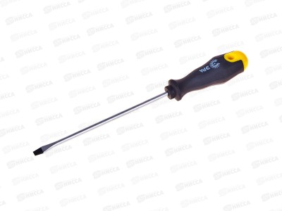 Отвертка ЭРА SL 5*150мм шлицевая двухкомпонентная рукоятка, 150SL5