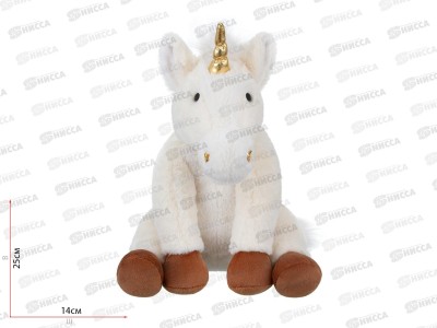 Игрушка ТМ &quotRelana&quot Единорог сидячий, 23см, RL24005-23