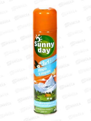 Sunny Day освежитель воздуха 300см3 Утро в горах *12