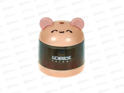 Точилка электр. Lorex kids cute pet. контейнер LXKSREL-CP