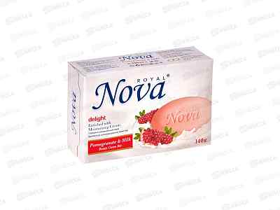 Royal Nova мыло Гранат и молоко 140гр *48