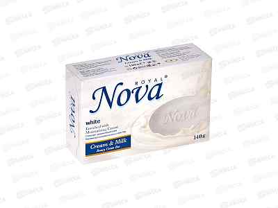 Royal Nova мыло Крем и молоко 140гр *48