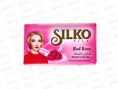 Silko Silk мыло Красная роза 140гр *48