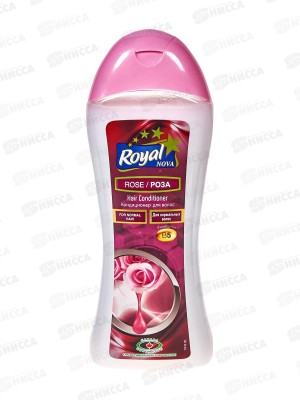 Royal Nova Кондиционер для волос Роза 400мл *24