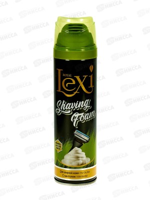 Lexi Shaving Пена для бритья для жирной кожи 200мл *24