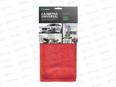Салфетка микрофибра 220г/м 30*30 (1шт), IT-0456