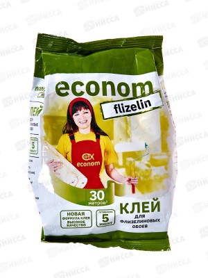 Клей Эконом флизелин 250г обойн. *30