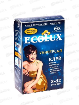 Клей ECOLUX универсал  250г обойн. *20