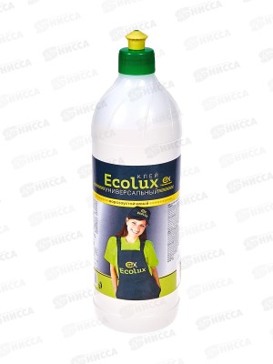 Клей ECOLUX  универсальный морозоустойчивый  1л *15