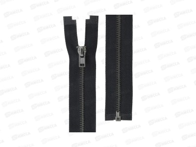 Молния Gamma Металл ZIP 3B однозамковая 70см Тип 3 разъёмная №320 черно-синий