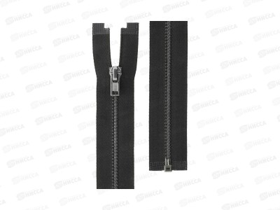 Молния Gamma Металл ZIP 3B однозамковая 70см Тип 3 разъёмная №310 черный