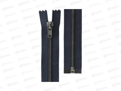 Молния Gamma Металл ZIP 5B однозамковая 100см Тип 5 разъёмная №318 темно-синий