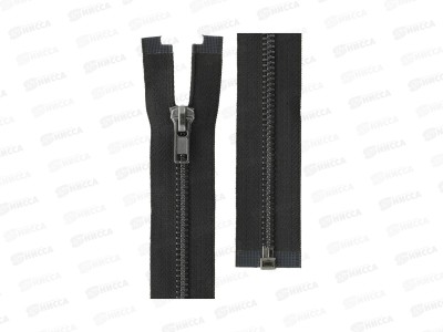 Молния Gamma Металл ZIP 5B однозамковая 100см Тип 5 разъёмная №310 черный