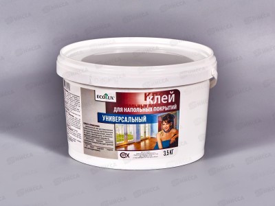 Клей ECOLUX  для напольных покрытий 3,5 кг*4