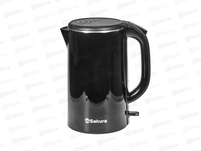 Чайник электрический SA-2181BK  1,8л Черный диск