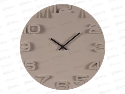 Часы настенные &quot21 Век&quot 3431-001 (10) 34,5см Классика  хаки Рубин