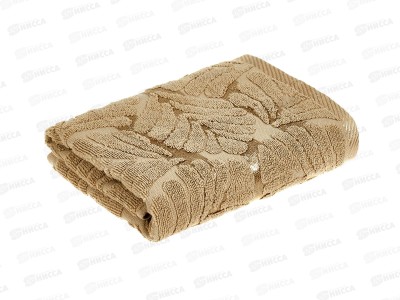 Полотенце махровое 50*90 LuxoR Флора бежевый