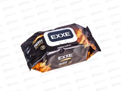 EXXE MEN влажные салфетки 100шт муж парфюм С0007348 *12