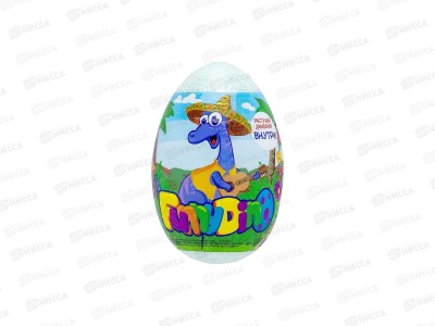 Детское бурлящее яйцо 130г с растущей игрушкой Funny dino *22