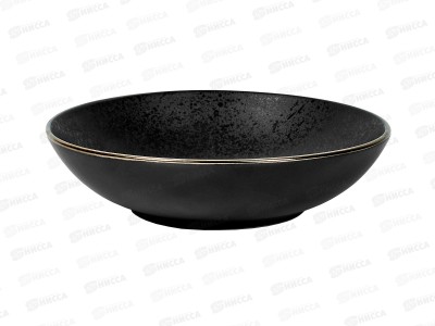Тарелка глубокая 41270132-5 Elite black 20см 800мл 272493