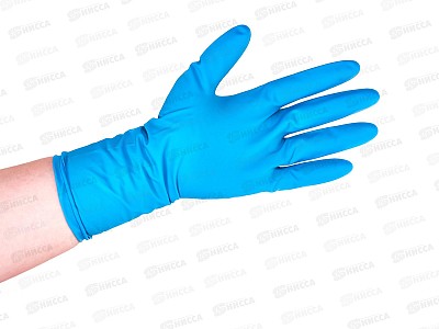 Перчатки HIGH RISK EXTRA LATEX M(7-8),лат. 16г,н/ст.неоп.тек.25пар*1