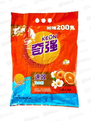 Keon порошок для стирки 3,2кг Безфосфатный Иланг-иланг м/уп *4