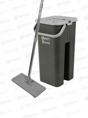 Набор для влажной уборки HP-MB08G с ведром механизмом отжатия 2насадки
