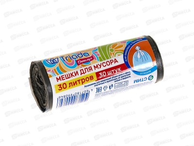 TRIADA мешки д/мусора 30л 30шт Оптимум *50
